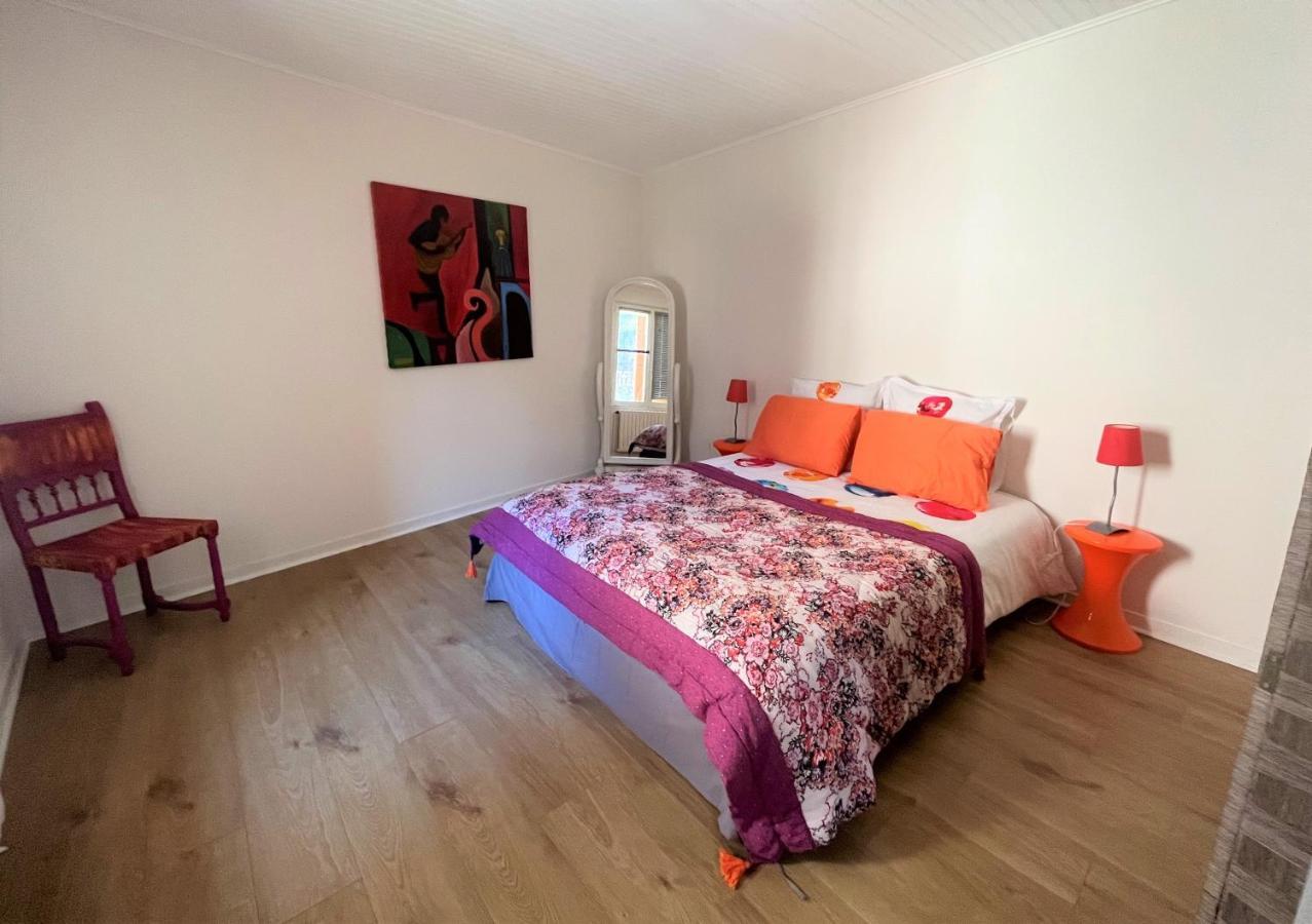 Ferienwohnung Art De Vivre En Couleurs Malleval Exterior foto