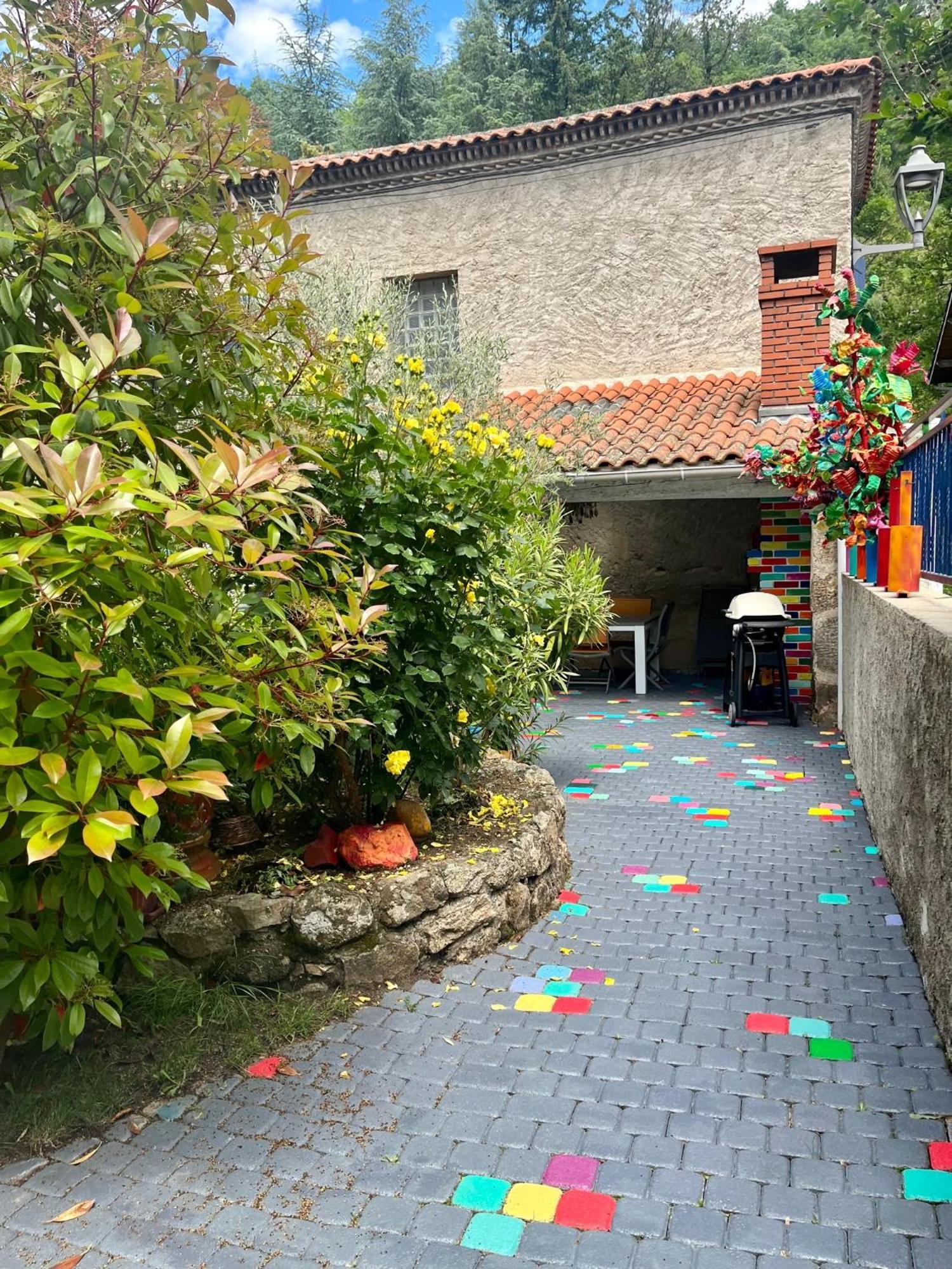 Ferienwohnung Art De Vivre En Couleurs Malleval Exterior foto