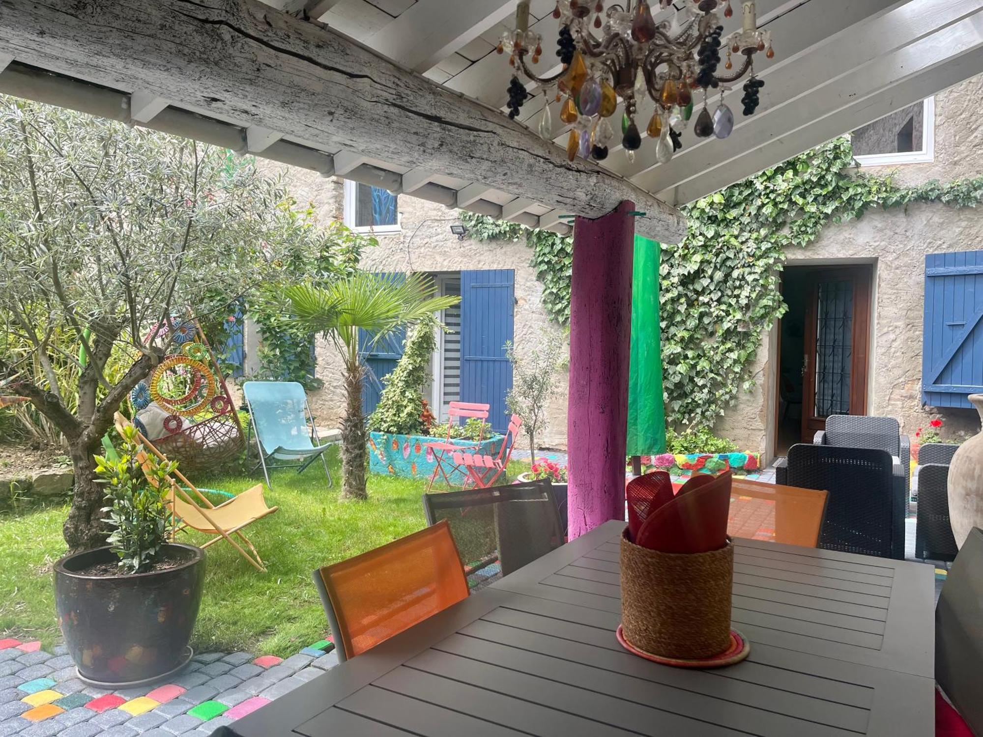 Ferienwohnung Art De Vivre En Couleurs Malleval Exterior foto